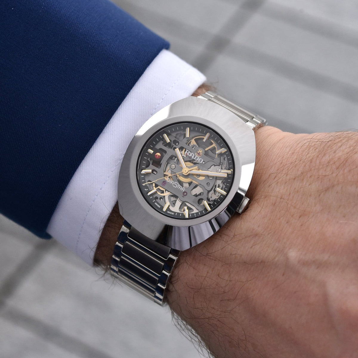 RADO DIASTAR SKELETON SILVER (CELL MODEL)