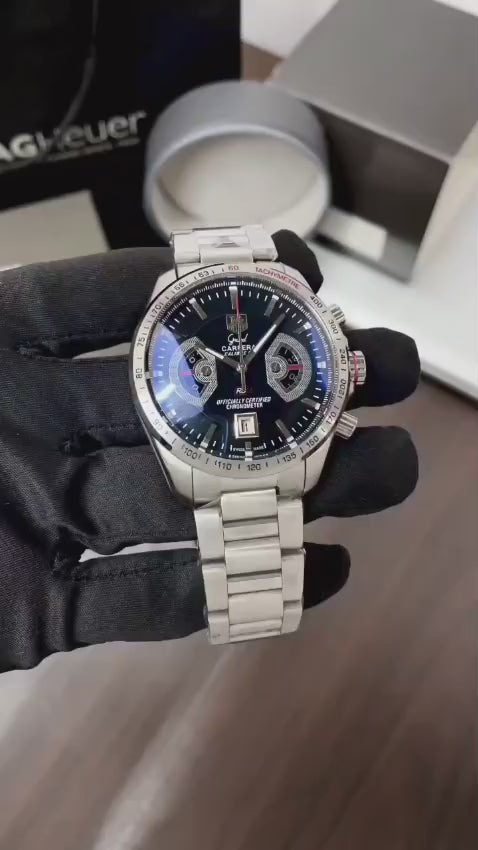 Tag Heue_r Carrera Caliber 17 Silver Black