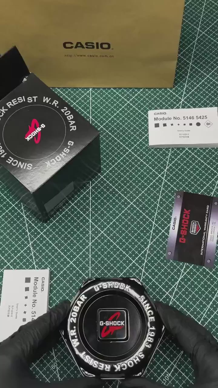 Casi_o G-shock GM2100 Silver Green