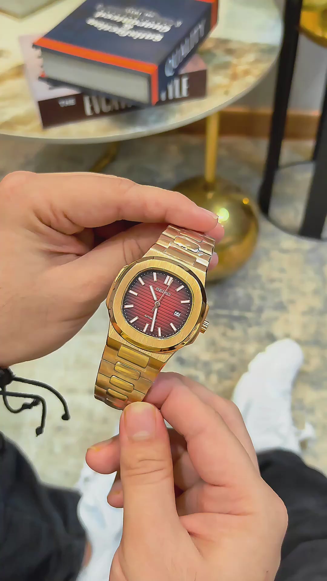 Seik_o Nautilus Mod Copper Red