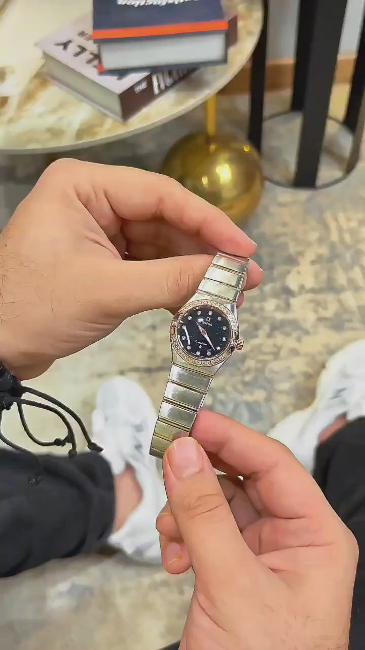 Omeg_a Constellation Quartz Luxury Watch