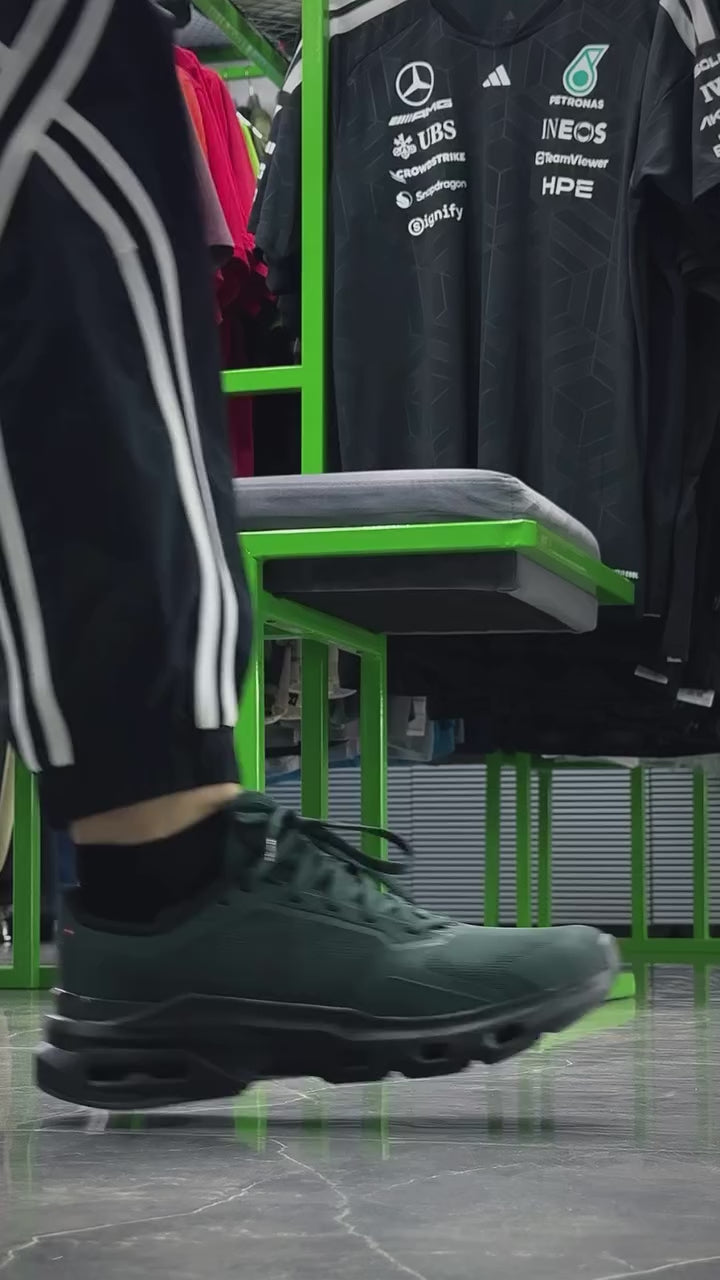 On Cloudpulse 2 Obsidian Black Green