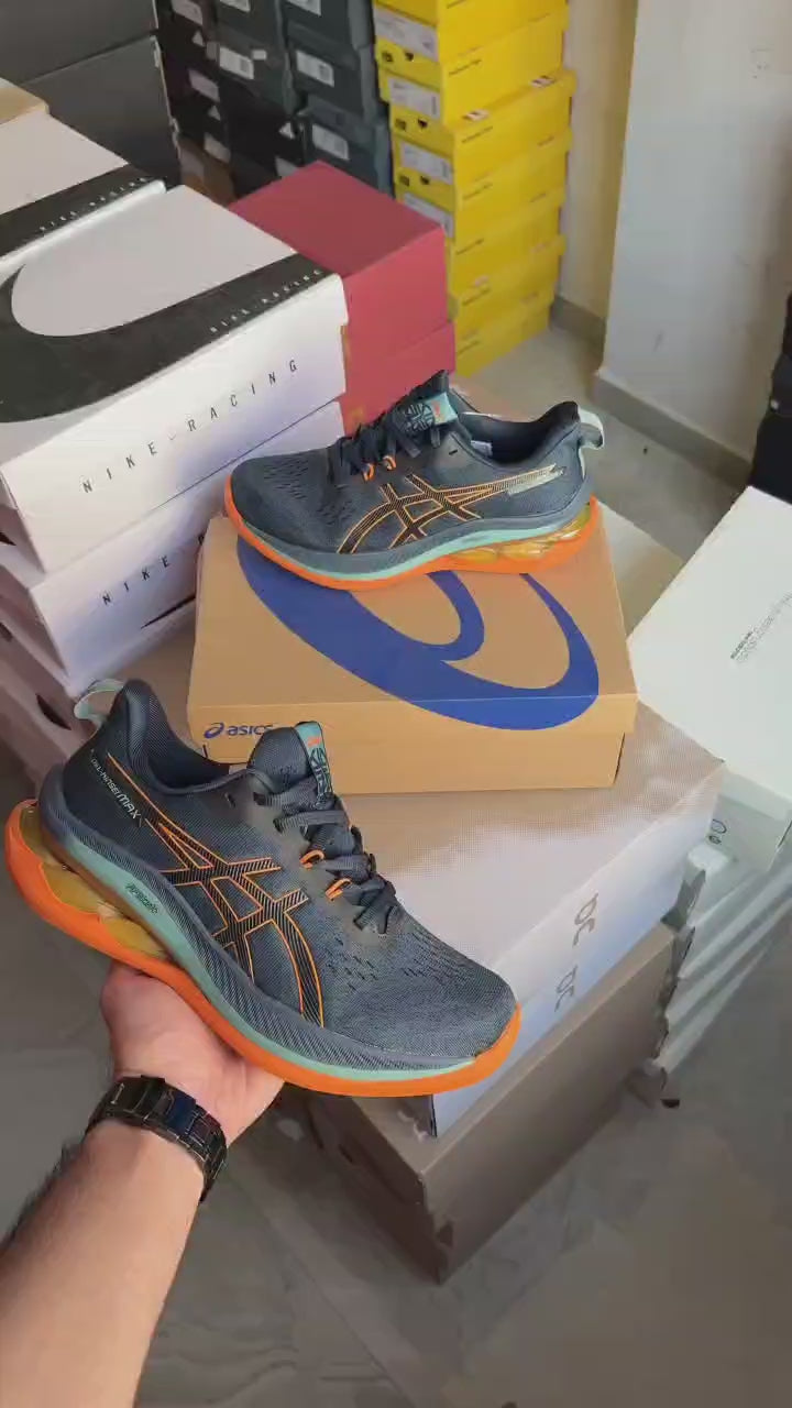 Asic_s Gel Kinsei Max French Blue Bright Orange