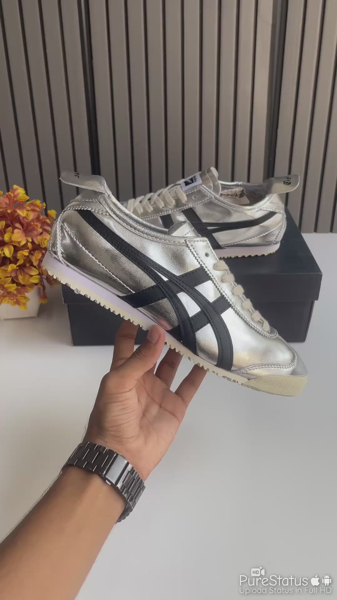 Onitsuka Tiger Mexico 66 Pure Silver Black