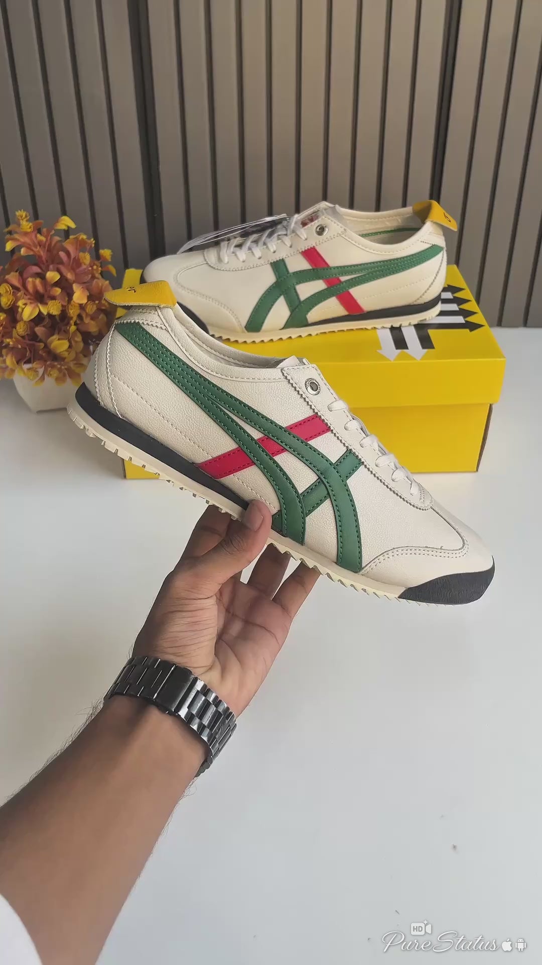Onitsuk_a Tiger Mexico 66 Birch Green Red