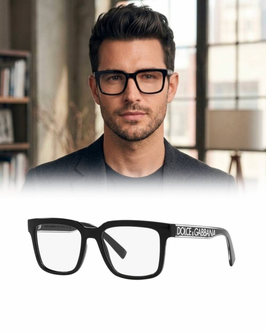 DOLC_E GABBANA 5101 BLACK WITH TRANSPARENT TOUCH