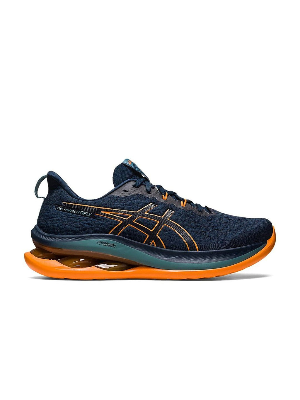 Asic_s Gel Kinsei Max French Blue Bright Orange