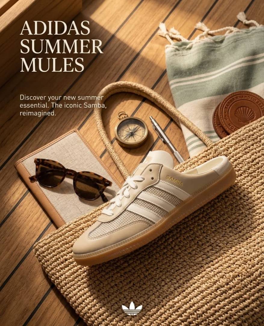 Adida_s Samba Mule Beige