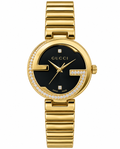 Gucc_i Interlocking G Gold Black
