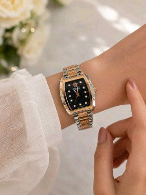 Versacc_e Two Tone Black Dail