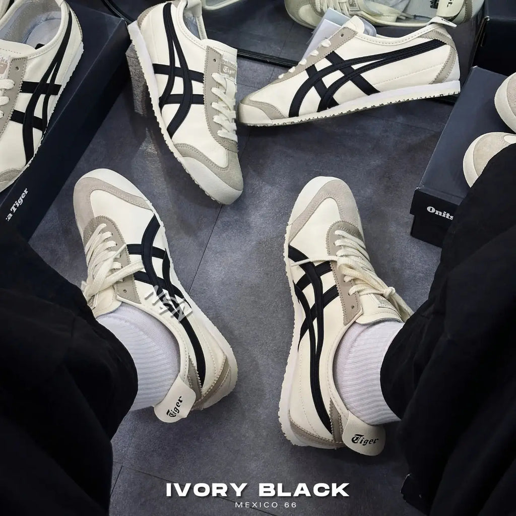 Onitsuk_a Tiger Mexico 66 Ivory Birch Black
