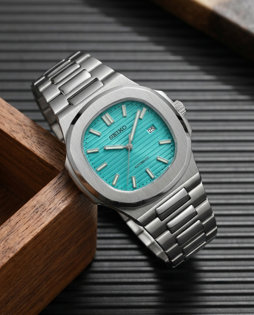 Seik_o Nautilus Mod Silver Tiffany