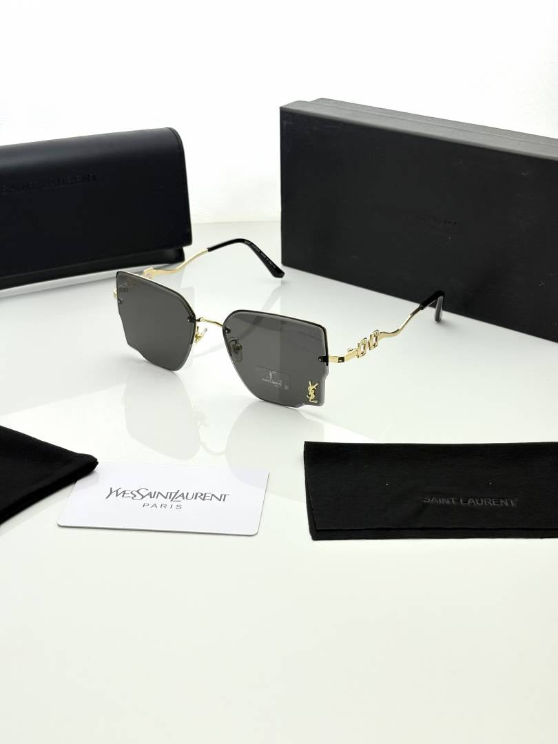 YSL 24017 Gold Black