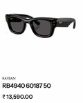 RAYBA_N 4940 BLACK OFFICIAL STORE MODEL WAYFARER PUFFER EDITION