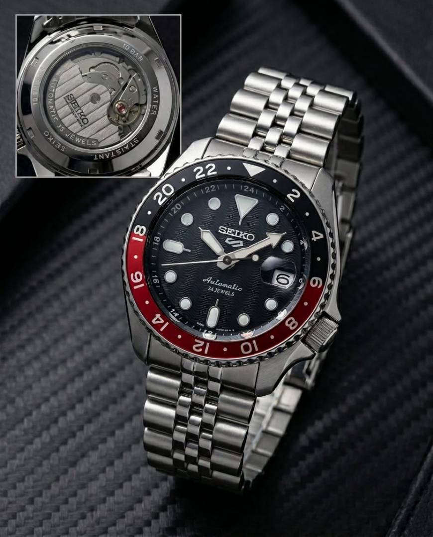 Seik_o 5 Sports GMT Movement Like Automatic