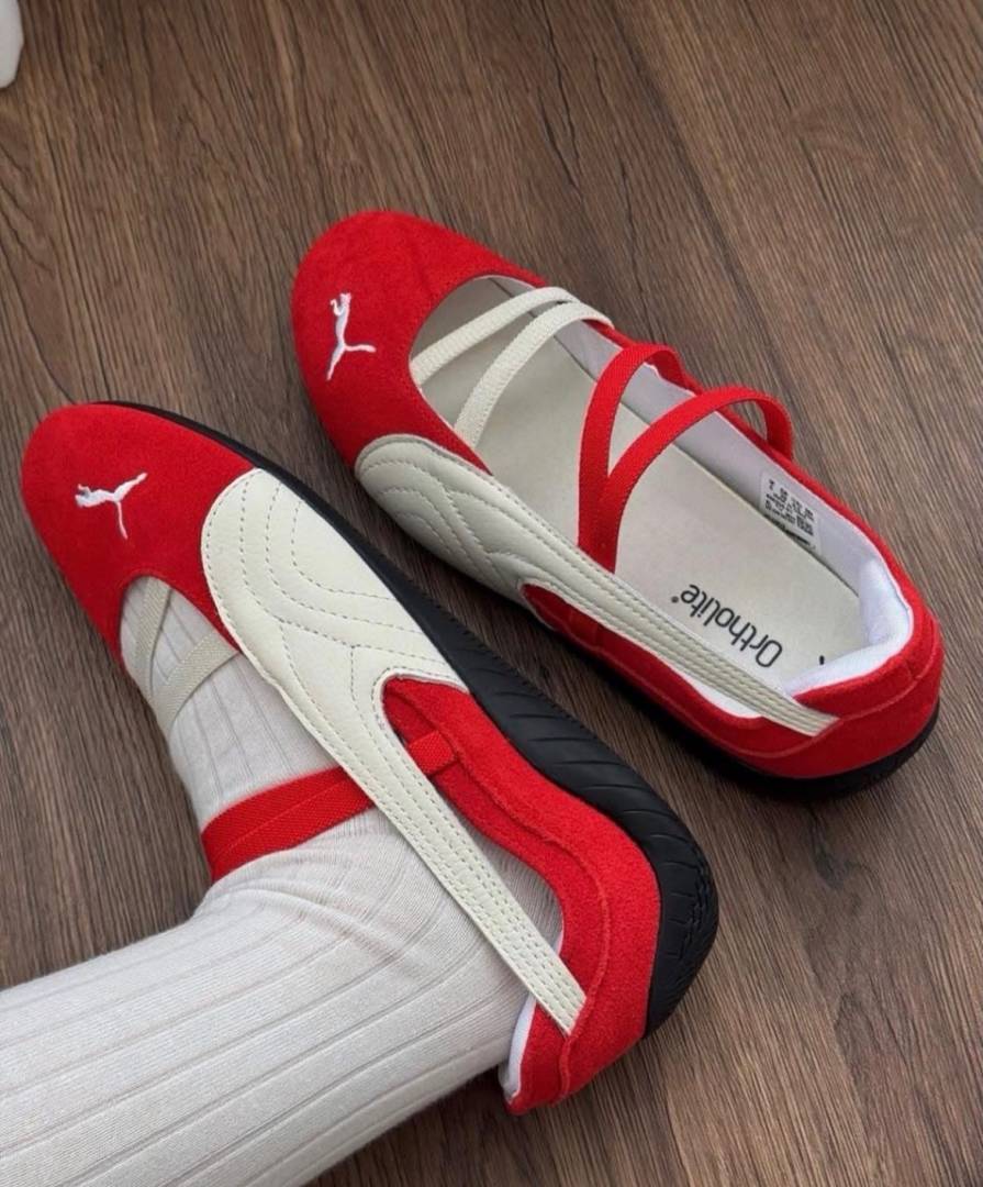 Pum_a Speed Cat Ballet Red White