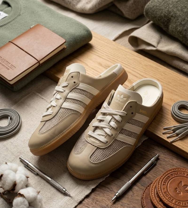 Adida_s Samba Mule Beige