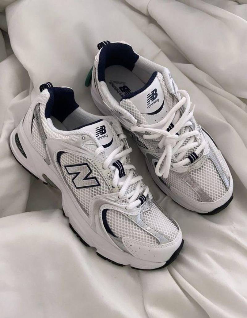 New Balanc_e 530 White Navy