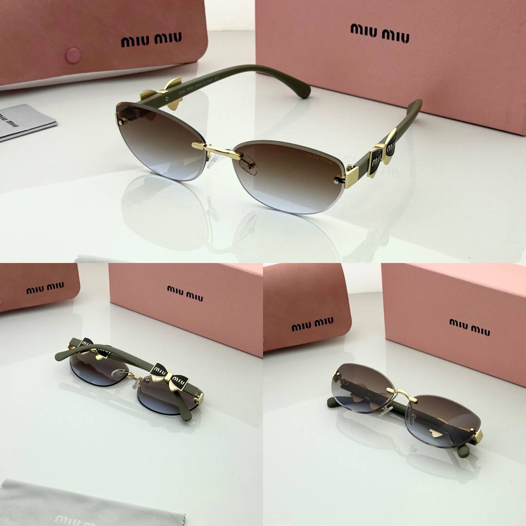 Miu Miu 26033 Peach Shaded