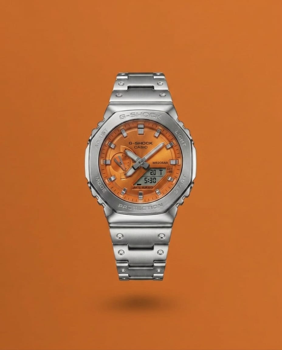 Casi_o G-Shock GM2100 Orange Dial