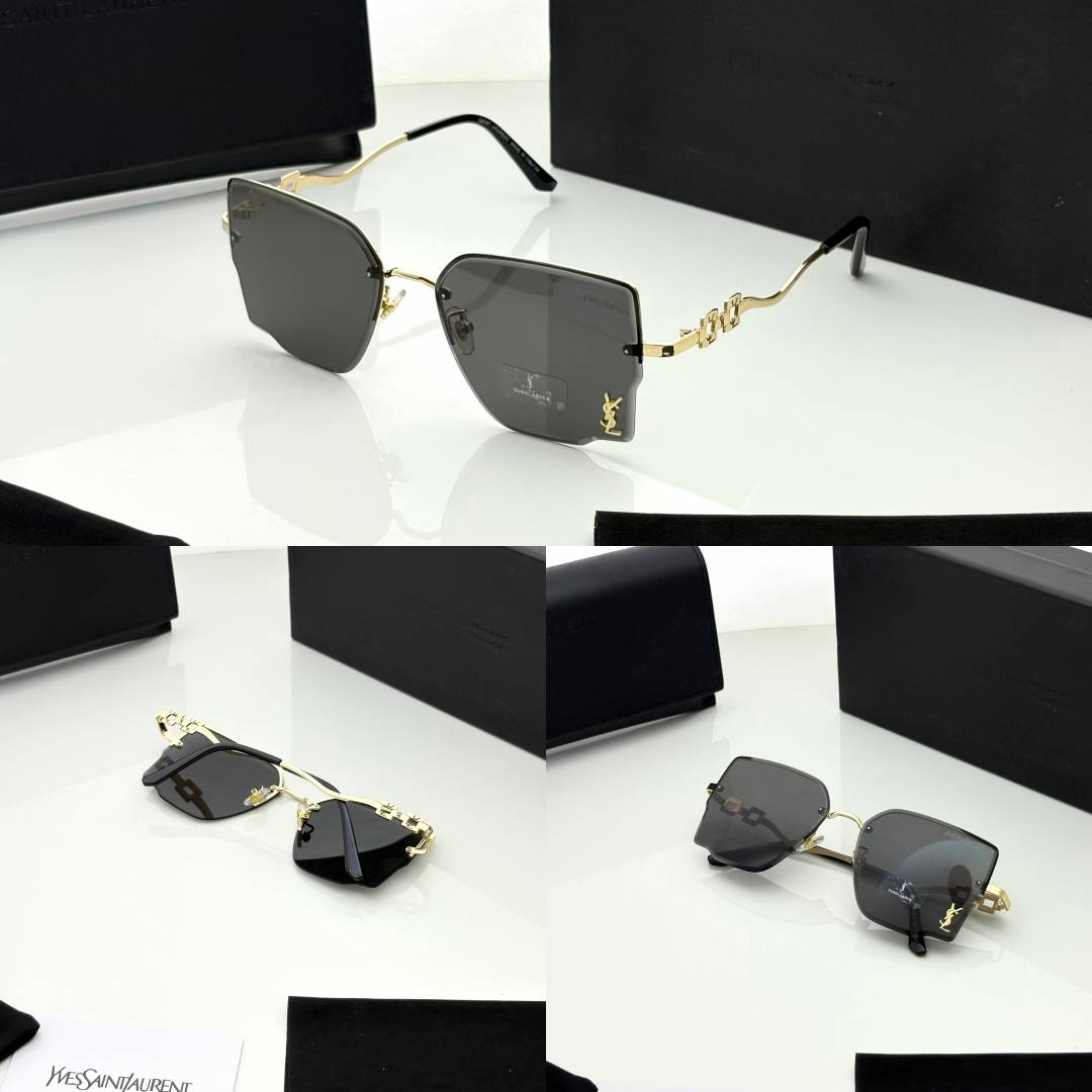 YSL 24017 Gold Black
