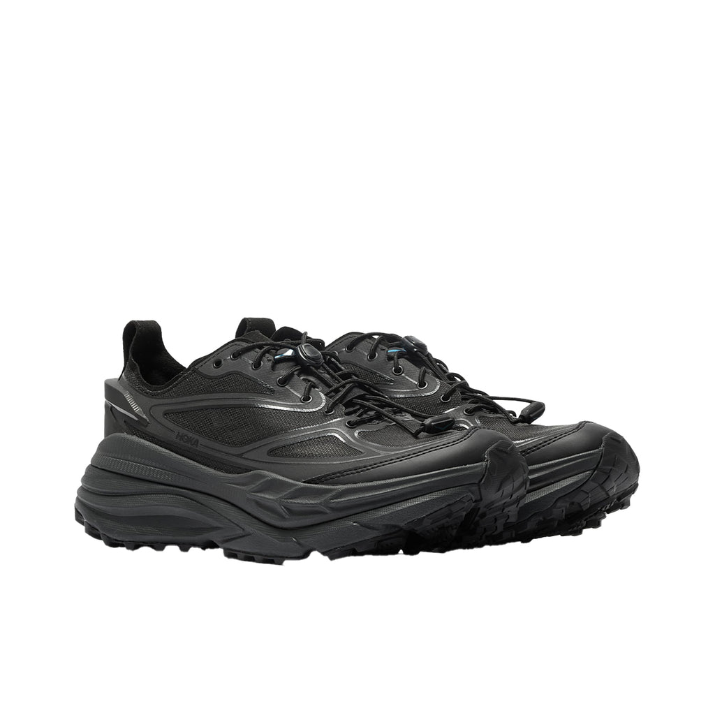 Hoka Stinson One7 Black SIlver