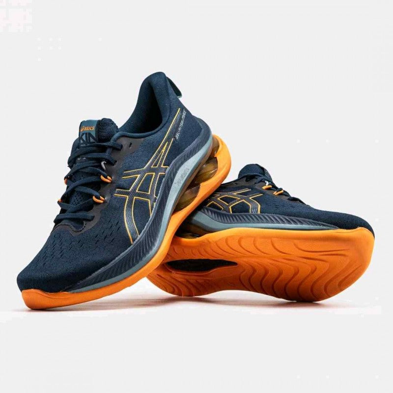 Asic_s Gel Kinsei Max French Blue Bright Orange