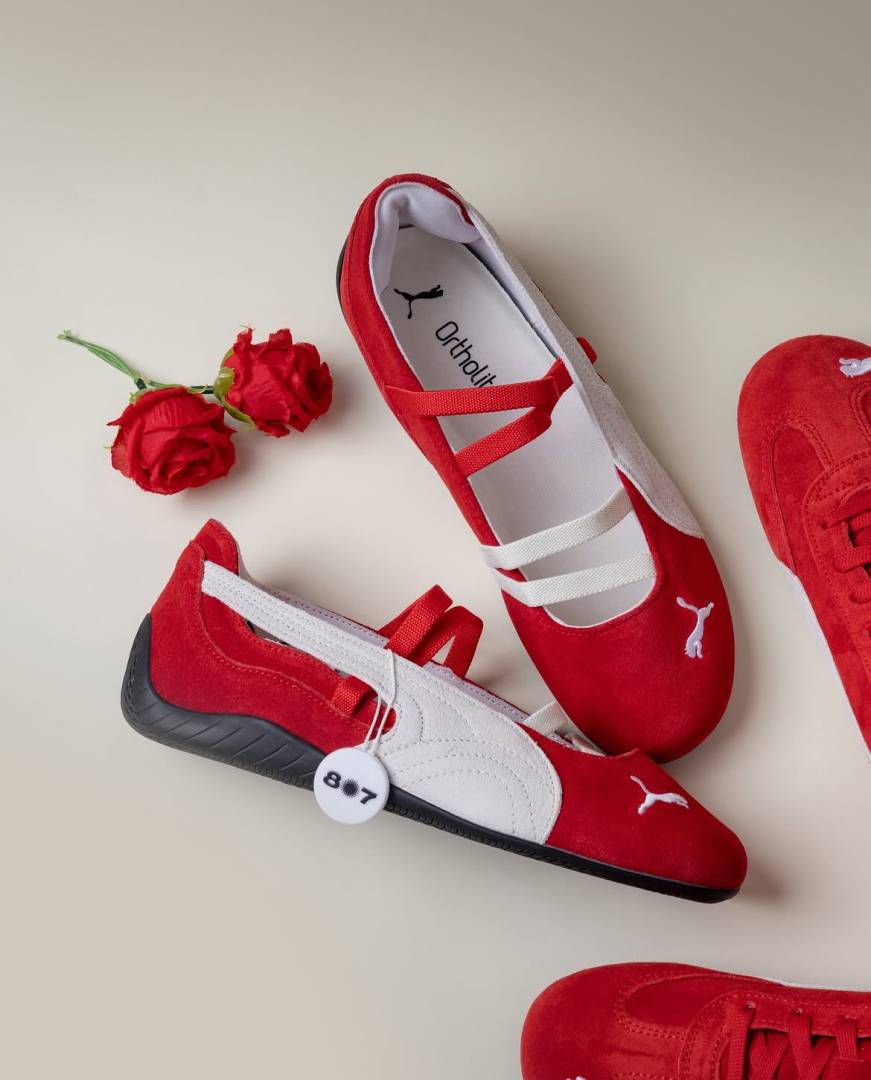 Pum_a Speed Cat Ballet Red White