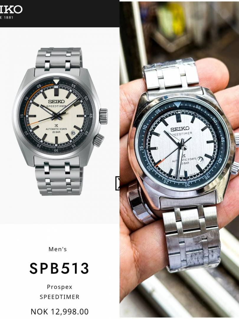 Seik_o Prospex Speedtimer Con Temporizador Silver-Grey