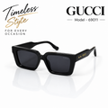 GUCC_I 69011 GLOSSY BLACK EXCLUSIVE DESIGNER TOP MOST SELLING SHOWROOM UNISEX MODEL