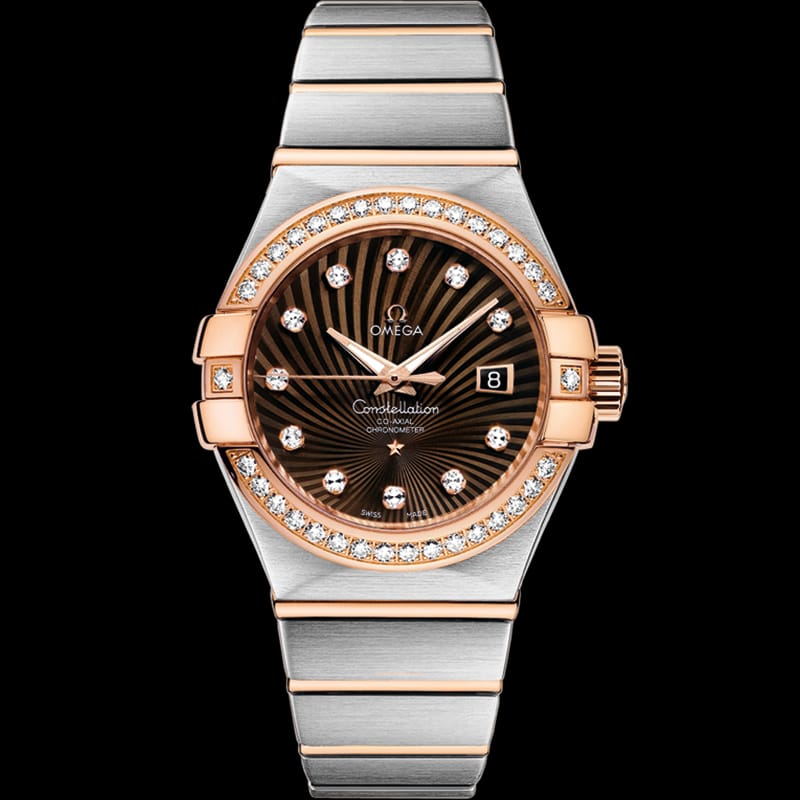 Omeg_a Constellation Quartz Luxury Watch