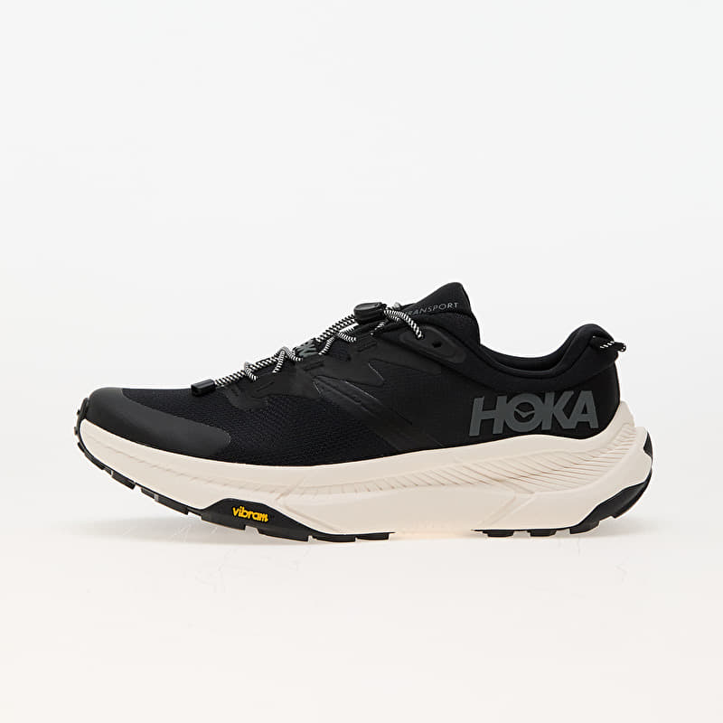 Hoka Transport Black Sneakers
