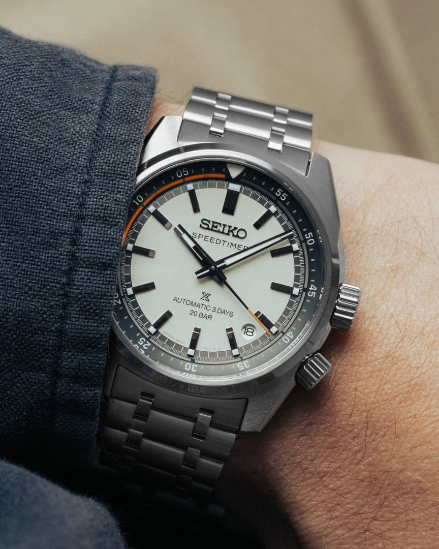 Seik_o Prospex Speedtimer Con Temporizador Silver-Grey