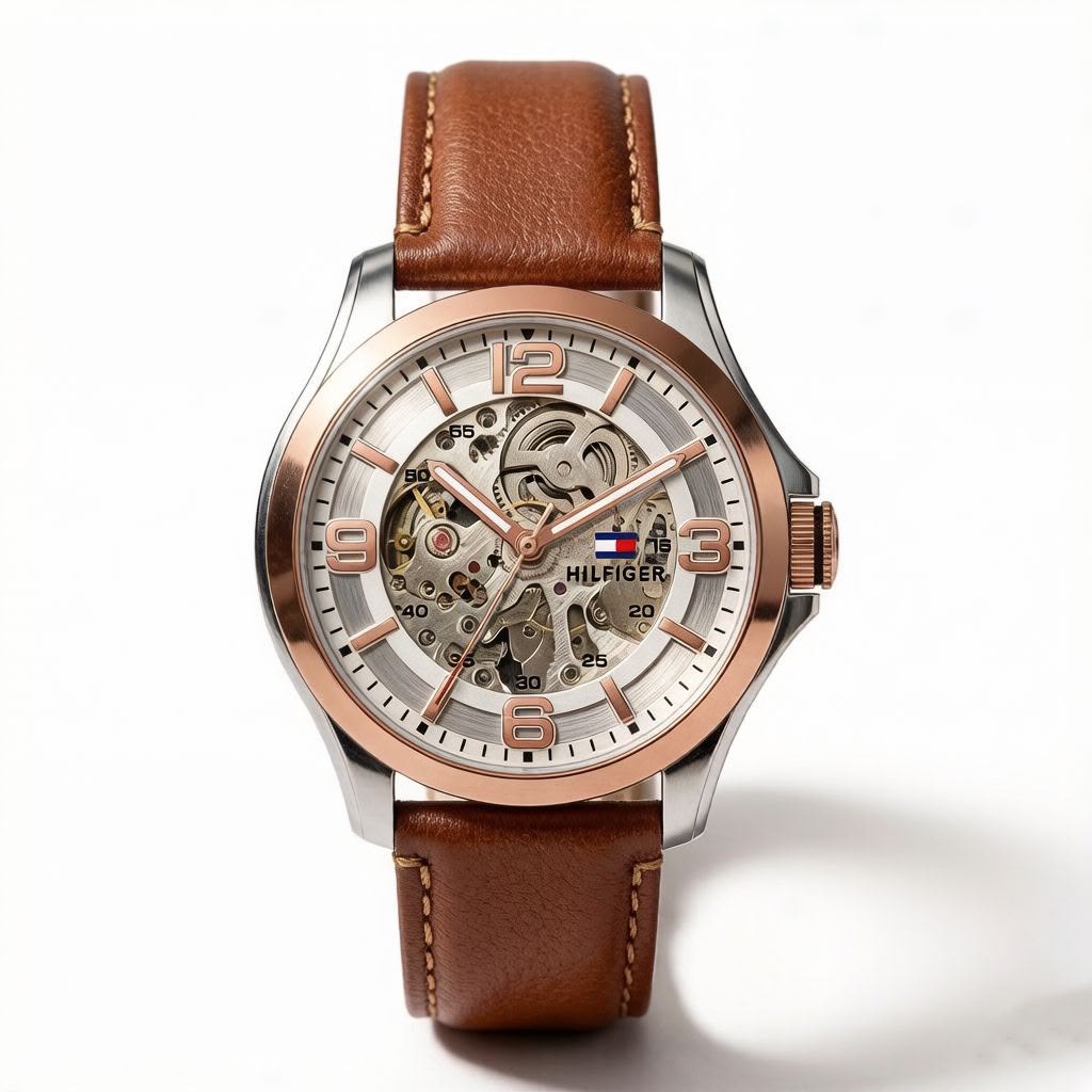 Tommy Hilfige_r Automatic Brown Belt