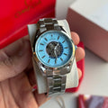 Omeg_a Sea Maste_r Aqua Terra World Timer Automatic Silver Tiffany Stainless Steel