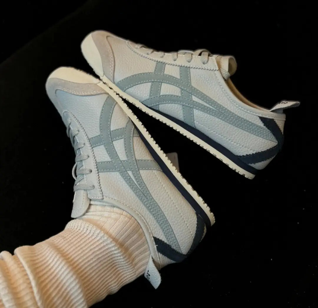 Onitsuka Tiger Mexico 66 White Sky Navy Blue