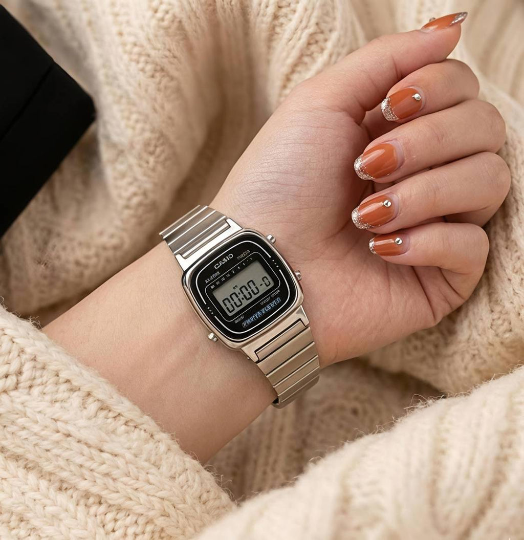 Casi_o Womens Vintage LA670 Silver