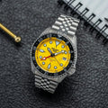 Seik_o 5 Sports GMT Yellow