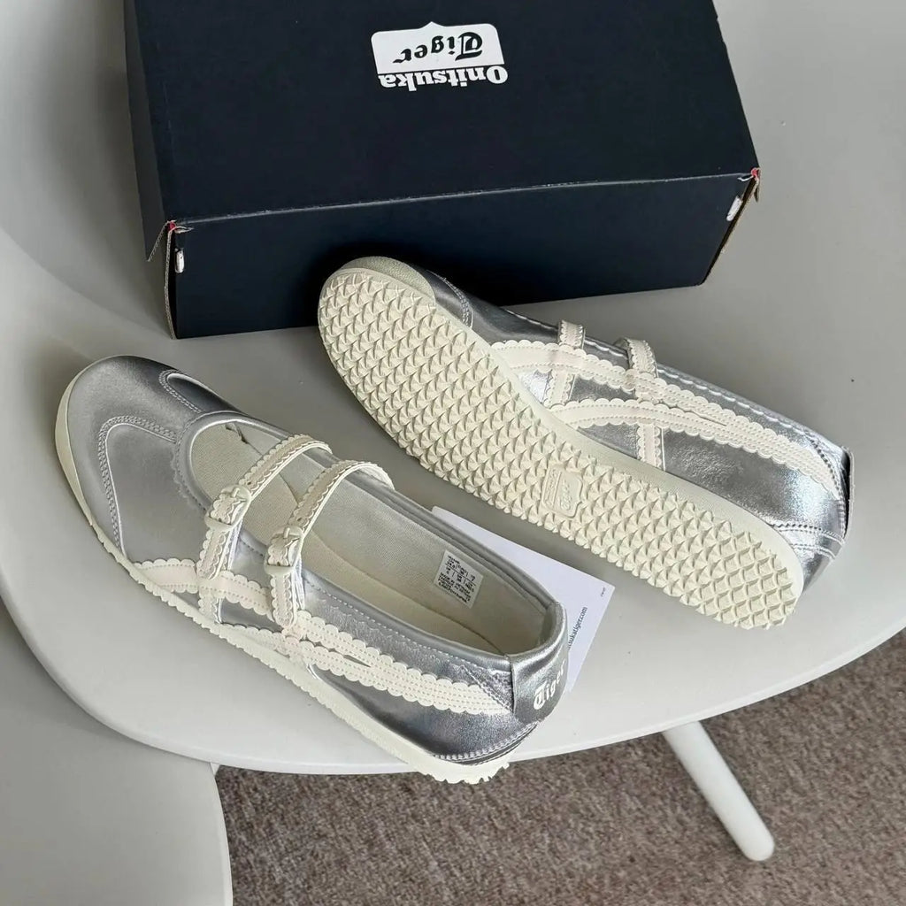 Onitsuk_a Tiger Mexico 66 TGRS Silver Cream