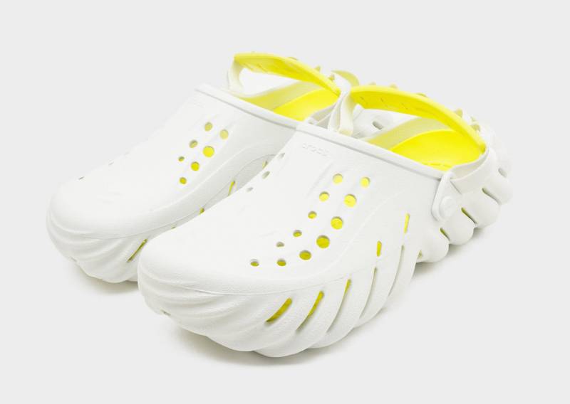 Crocs Echo Clogs Moonlight Cream Yellow