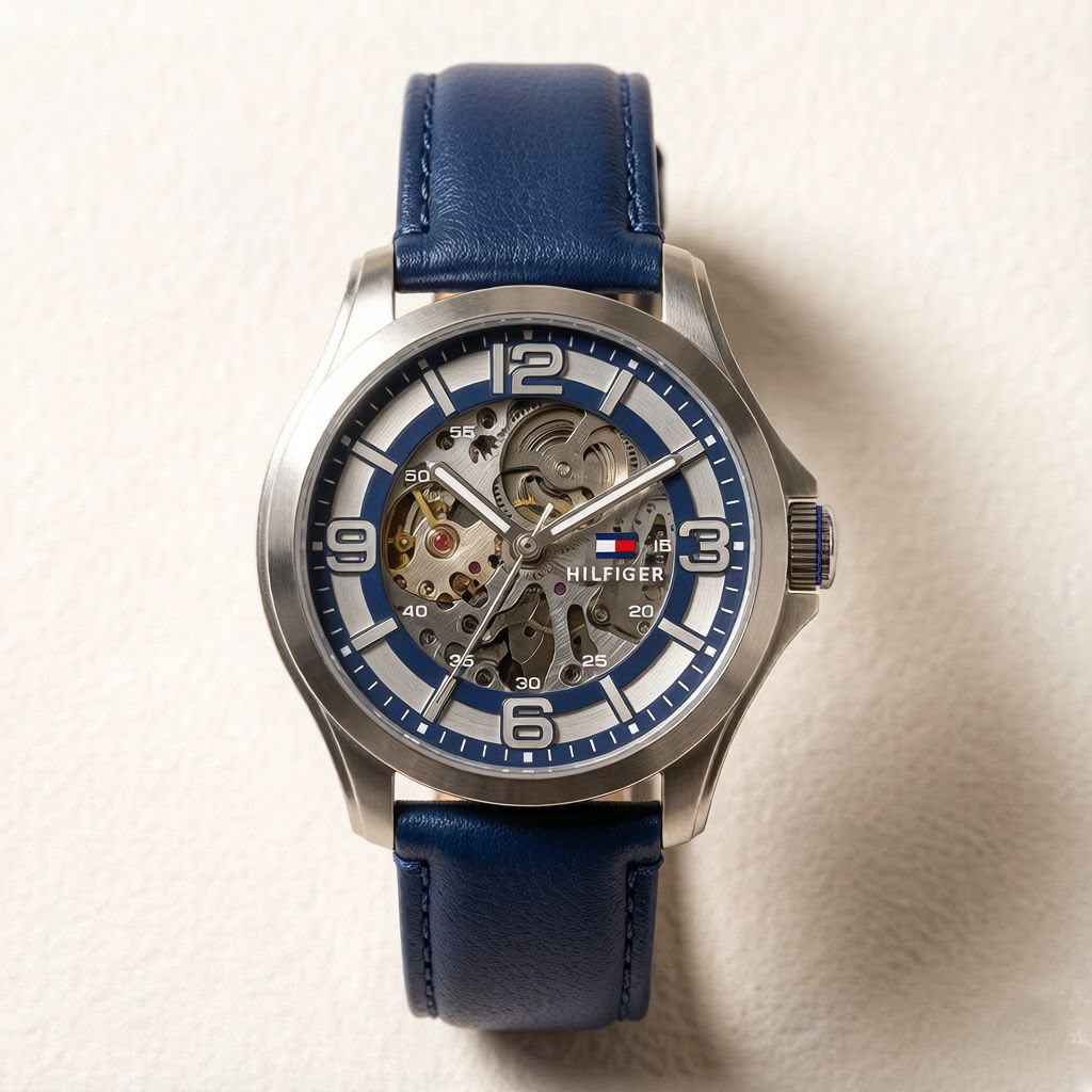 Tommy Hilfige_r Automatic Blue Belt