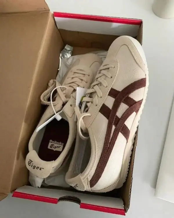Onitsuk_a Tiger Mexico 66 Cream Coffee