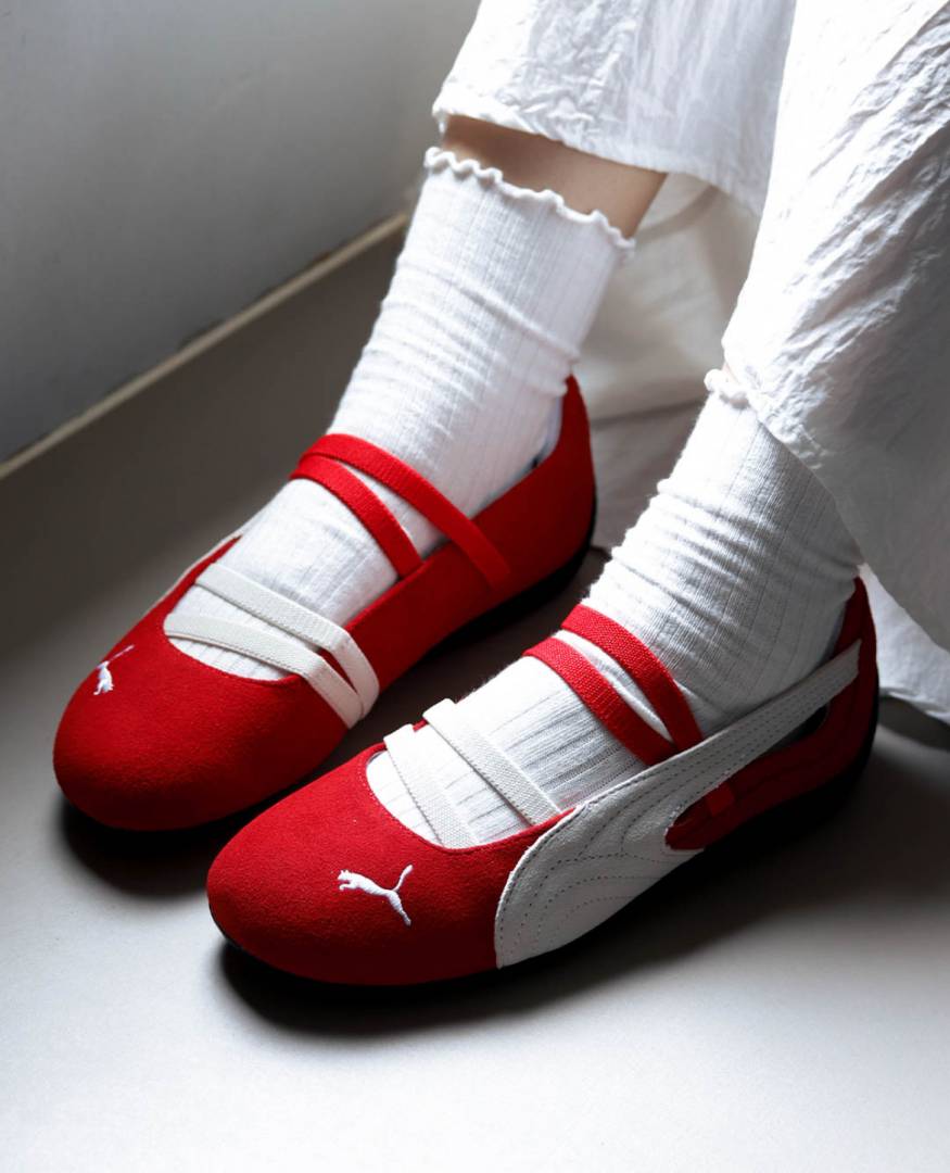 Pum_a Speed Cat Ballet Red White