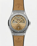 Hublo_t Big Bang Tourbillon Brown Leather
