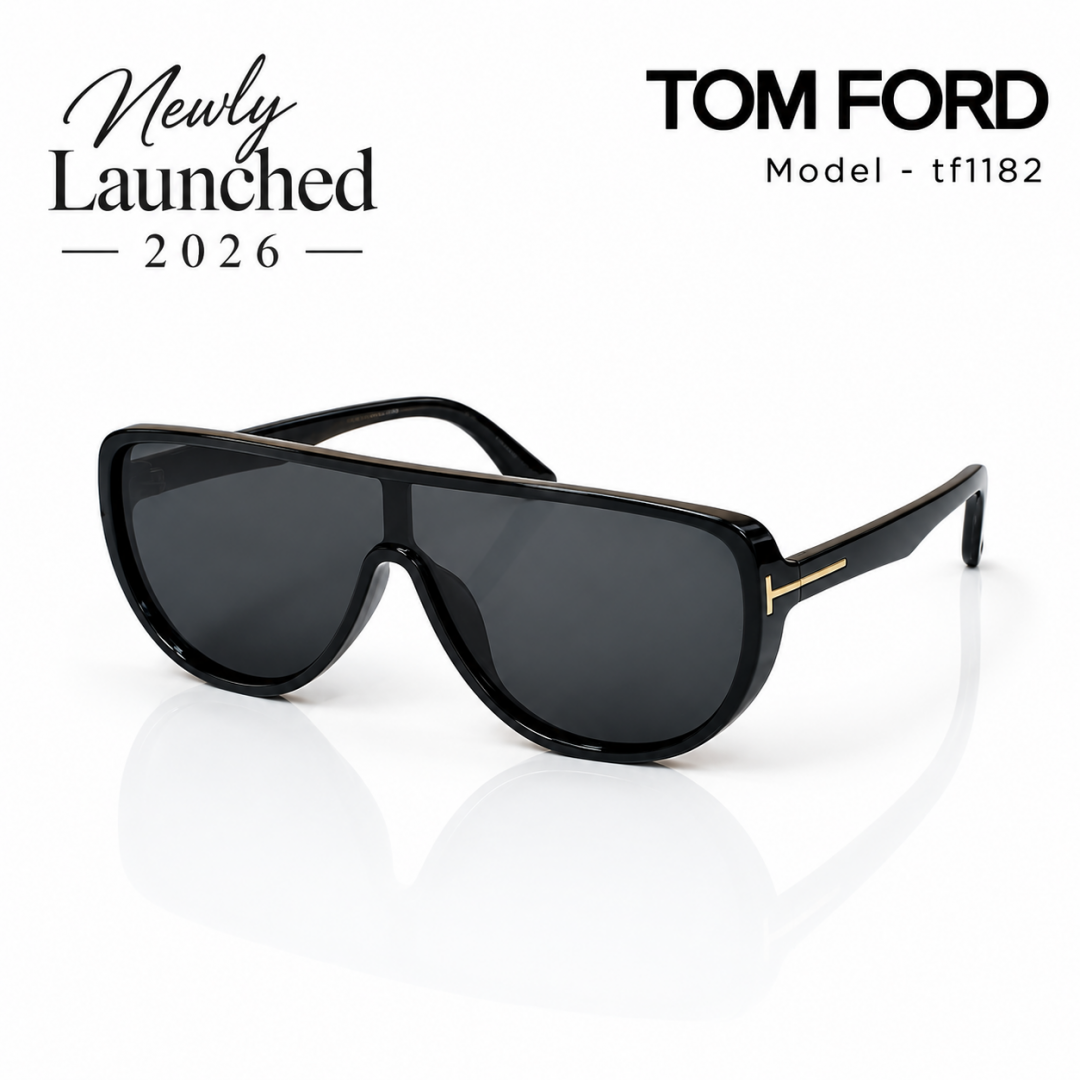 TOMFOR_D TF1182 SHINNY BLACK UNISEX LIMITED EDITION OFFICIAL SHOWROOM DESIGNER MODEL