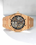 Audemar_s Piguet Royal Oak Jumbo Extra-Thin Openworked Copper Black