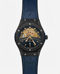 Hublo_t Big Bang Tourbillon Blue Leather