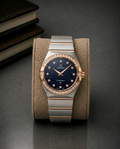 Omeg_a Constellation Quartz Luxury Watch