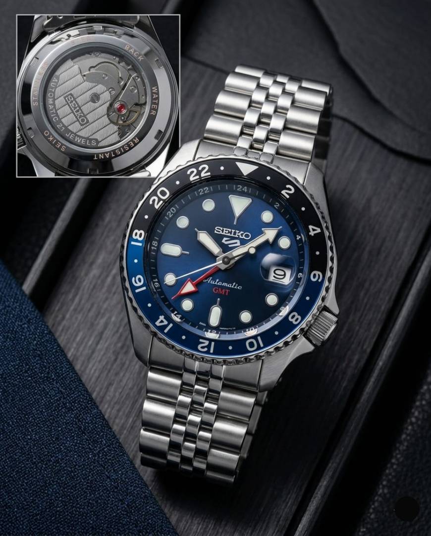 Seik_o 5 Sports GMT Movement Like Automatic
