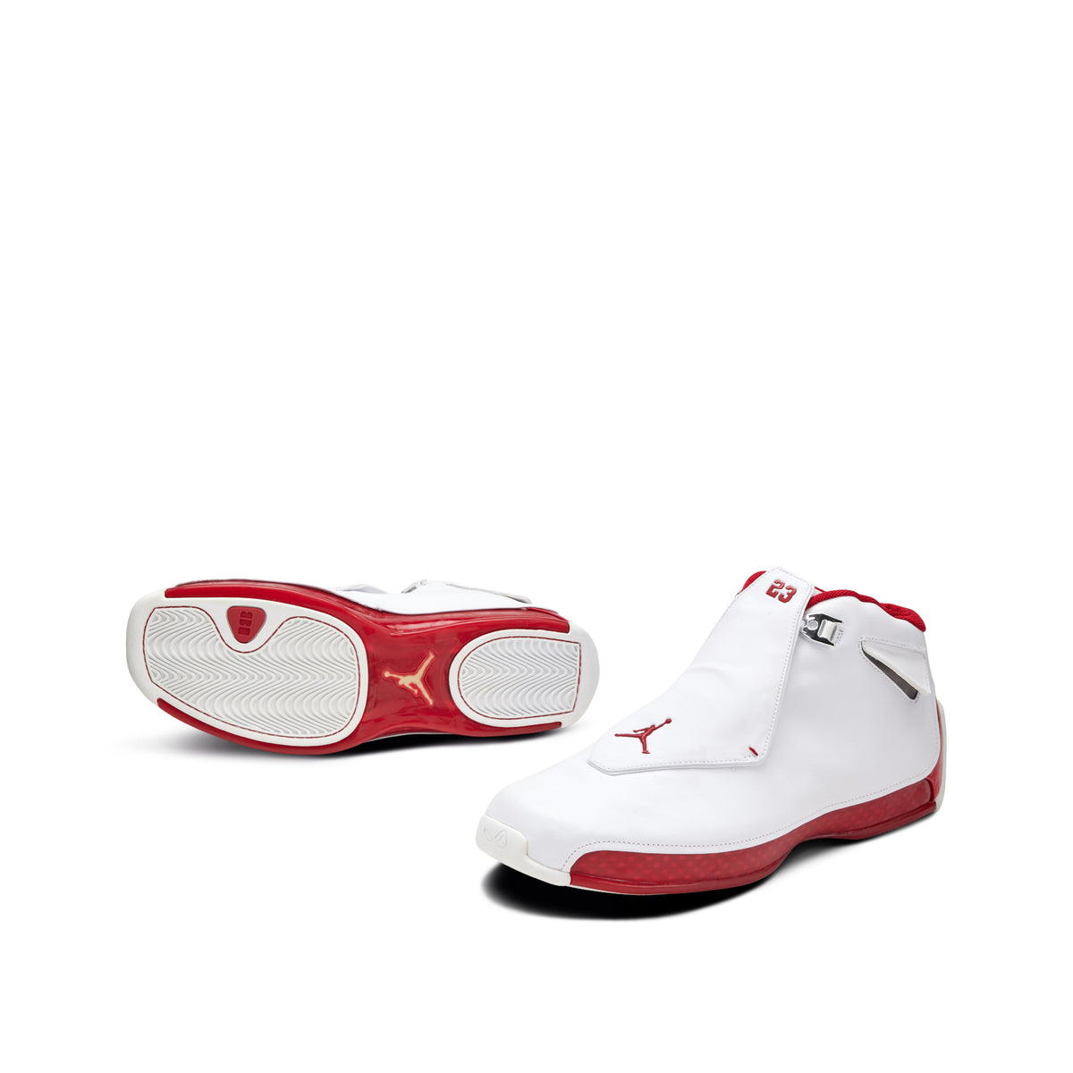 AIR JORDAN 18 OG WHITE RED